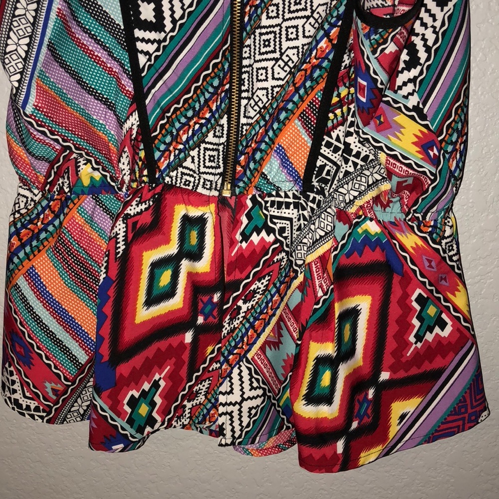 COPY - NWT new glory multicolor sleeveless blouse - Picture 6 of 8